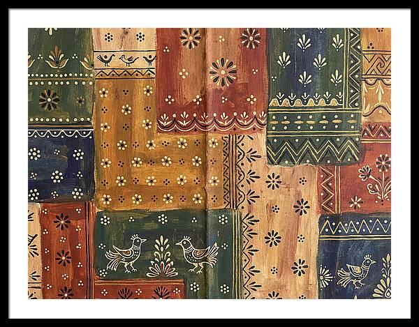 Vibrant Folk Art Designs 2082