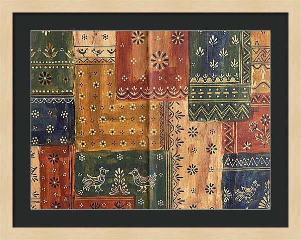 Vibrant Folk Art Designs 2082