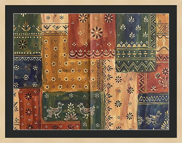 Vibrant Folk Art Designs 2082