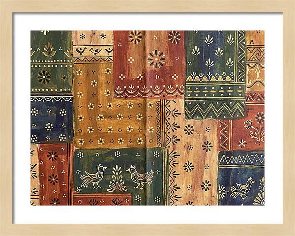Vibrant Folk Art Designs 2082
