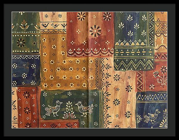 Vibrant Folk Art Designs 2082