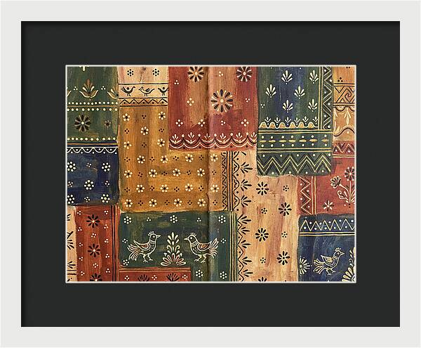 Vibrant Folk Art Designs 2082