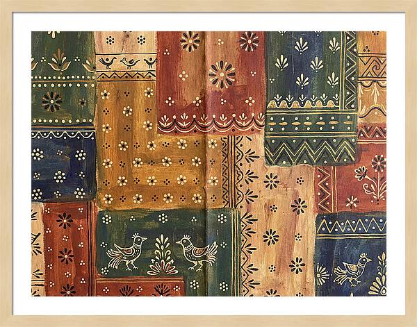 Vibrant Folk Art Designs 2082