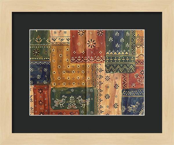 Vibrant Folk Art Designs 2082