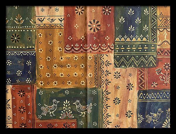 Vibrant Folk Art Designs 2082