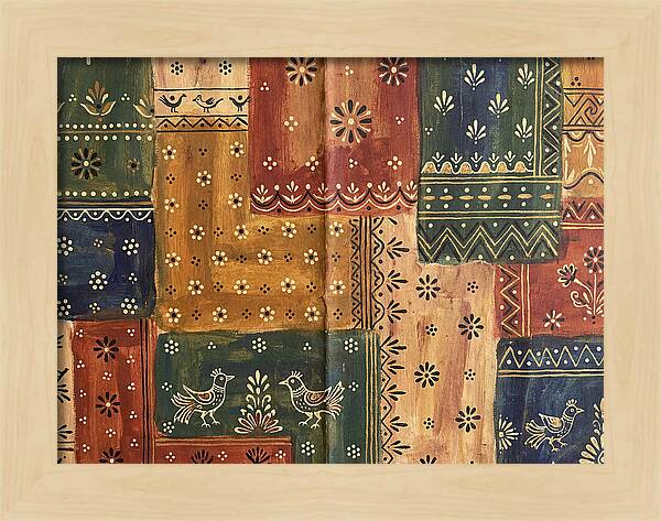 Vibrant Folk Art Designs 2082