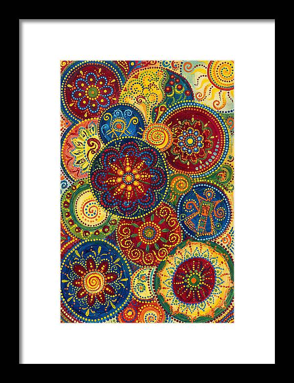 Vibrant Folk Motifs