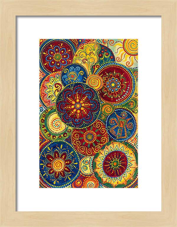 Vibrant Folk Motifs