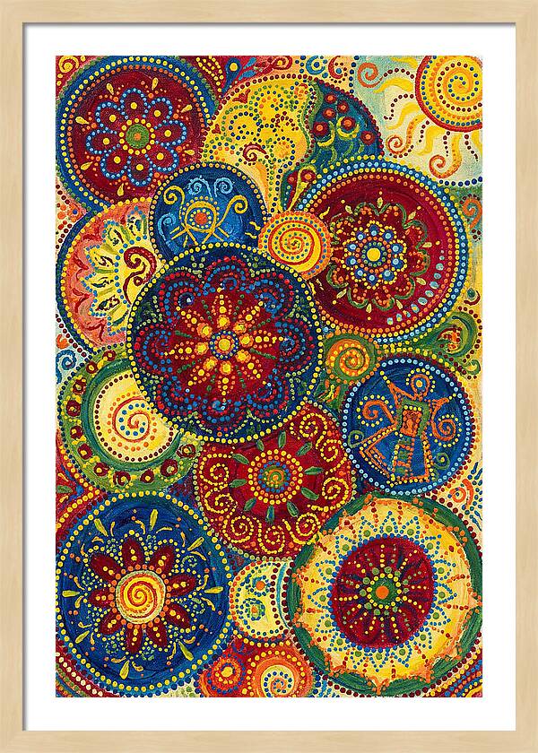 Vibrant Folk Motifs