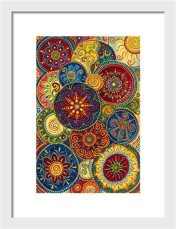 Vibrant Folk Motifs