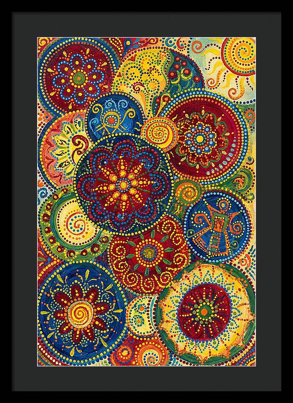 Vibrant Folk Motifs