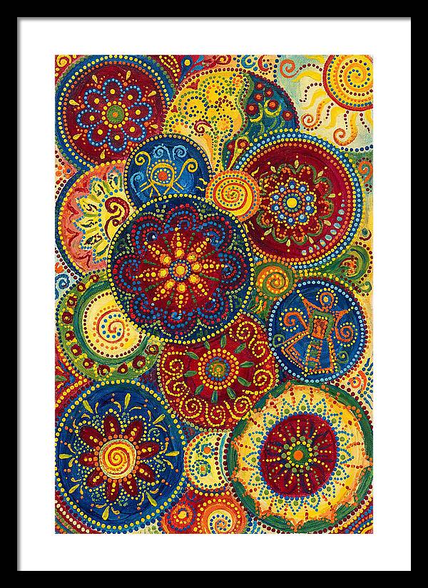 Vibrant Folk Motifs