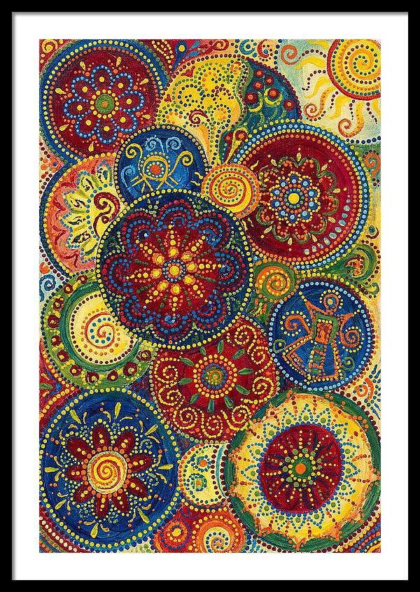 Vibrant Folk Motifs