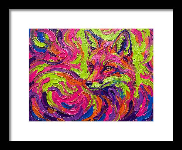 Vibrant Fox Expressionism