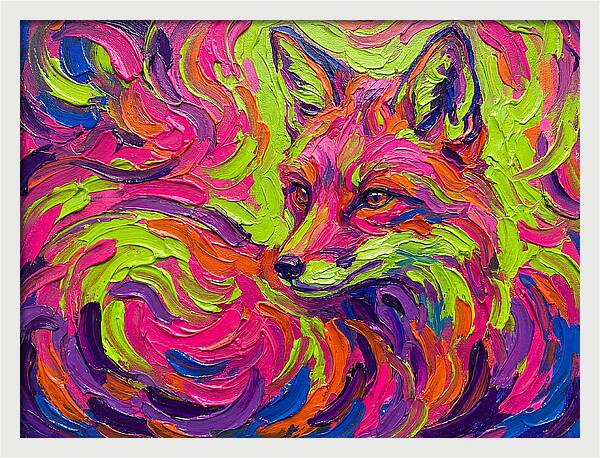 Vibrant Fox Expressionism