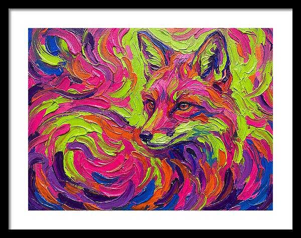 Vibrant Fox Expressionism
