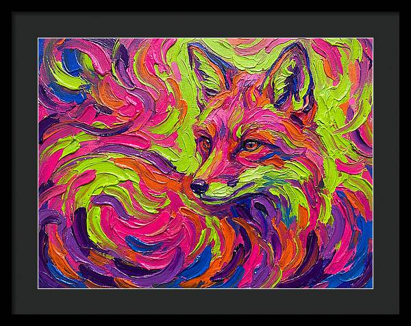 Vibrant Fox Expressionism