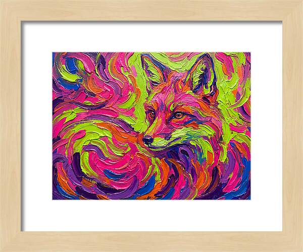 Vibrant Fox Expressionism