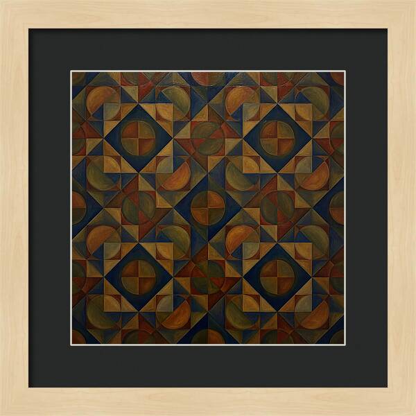 Vibrant Geometric Symphony