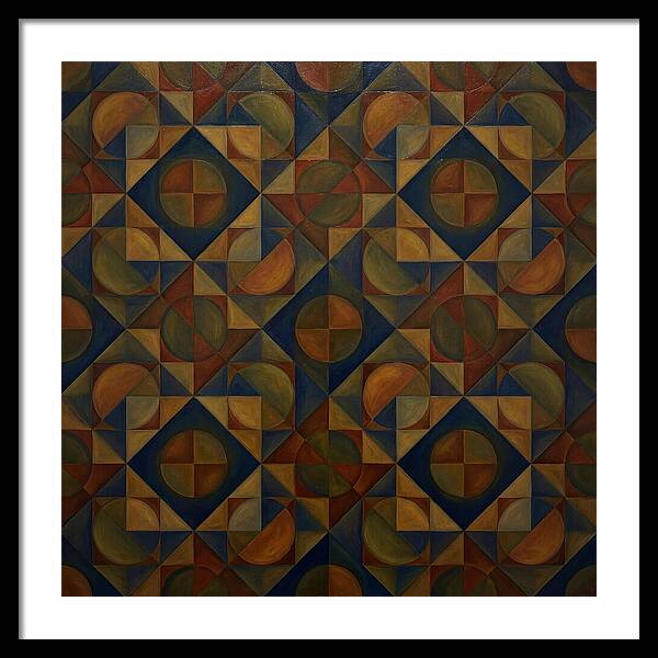 Vibrant Geometric Symphony