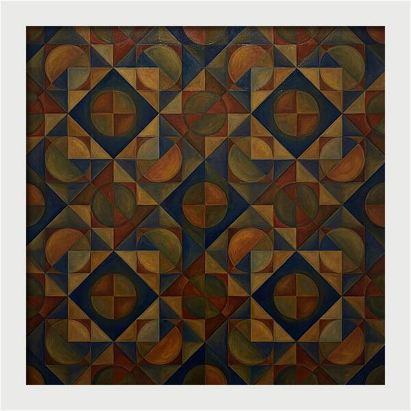 Vibrant Geometric Symphony
