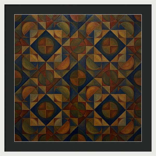 Vibrant Geometric Symphony