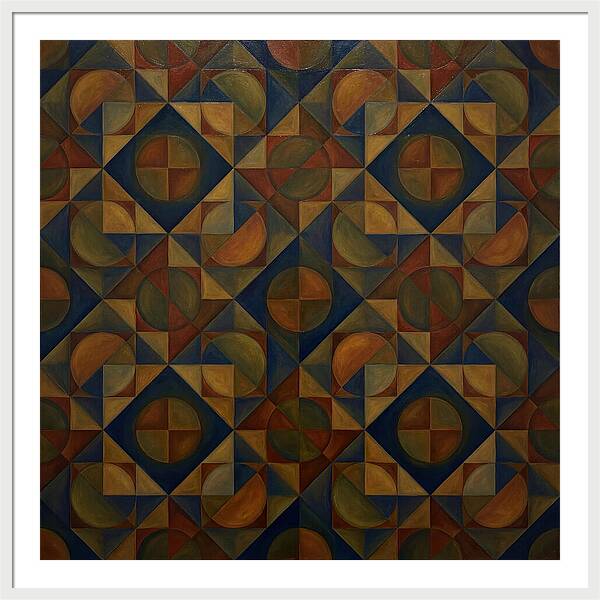 Vibrant Geometric Symphony