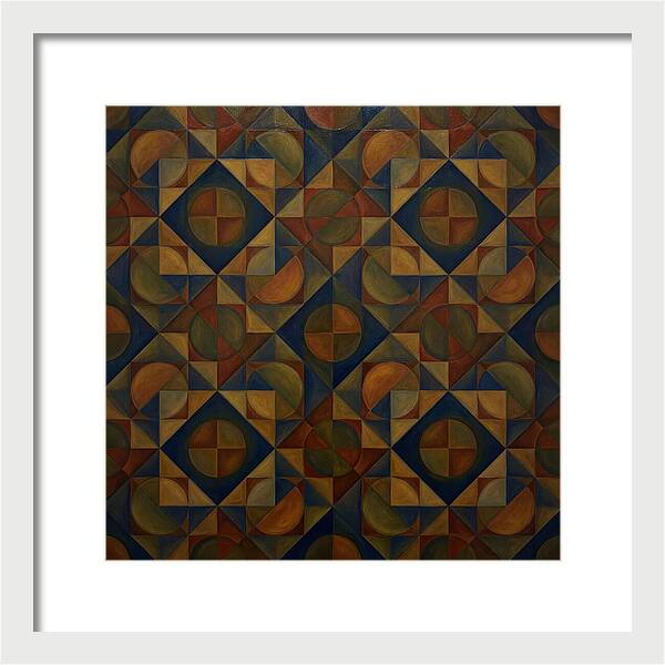 Vibrant Geometric Symphony