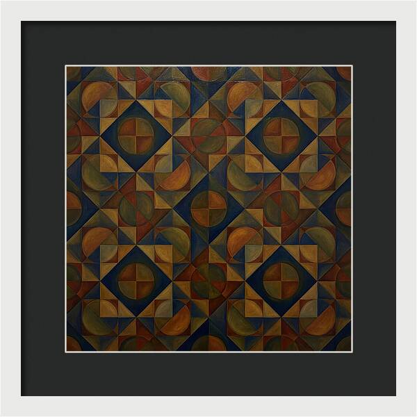 Vibrant Geometric Symphony