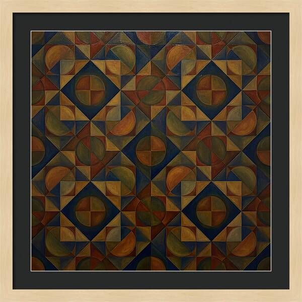 Vibrant Geometric Symphony