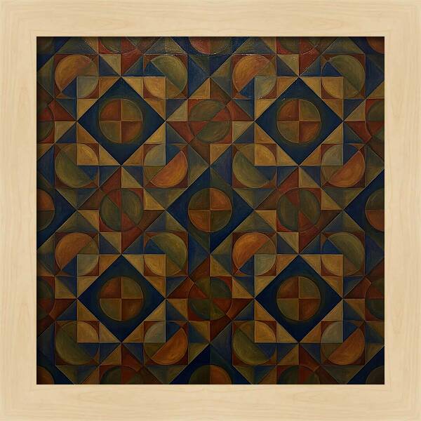 Vibrant Geometric Symphony