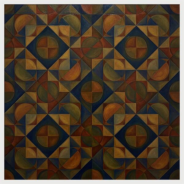 Vibrant Geometric Symphony