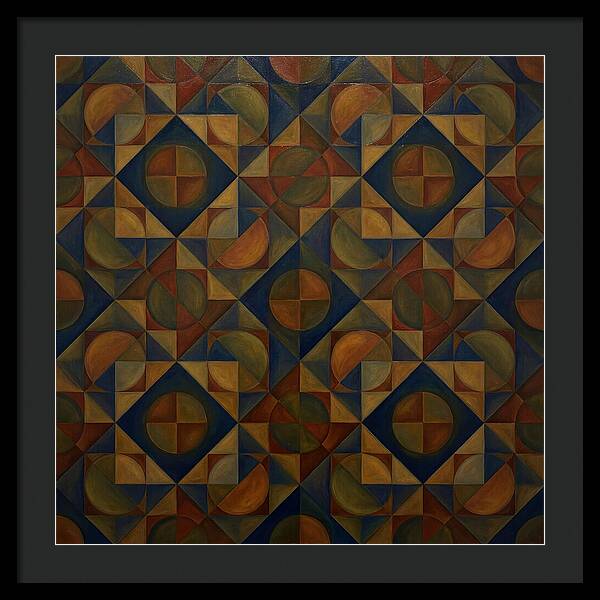 Vibrant Geometric Symphony