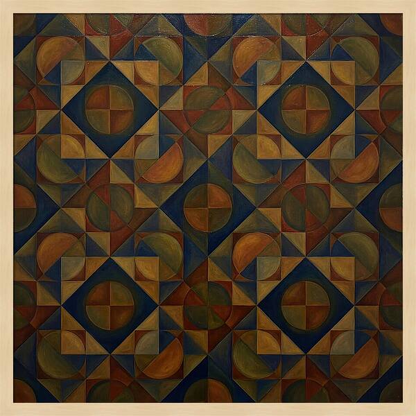 Vibrant Geometric Symphony