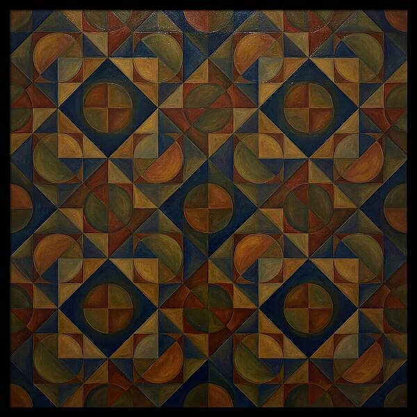 Vibrant Geometric Symphony