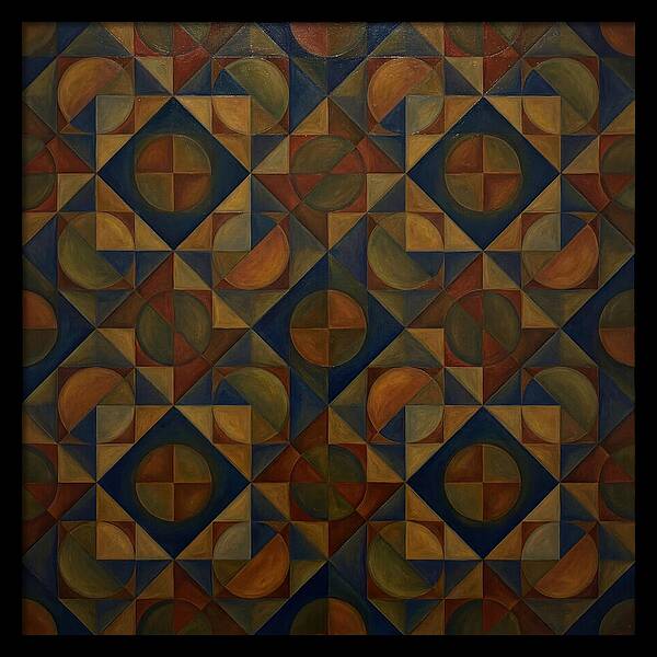 Vibrant Geometric Symphony