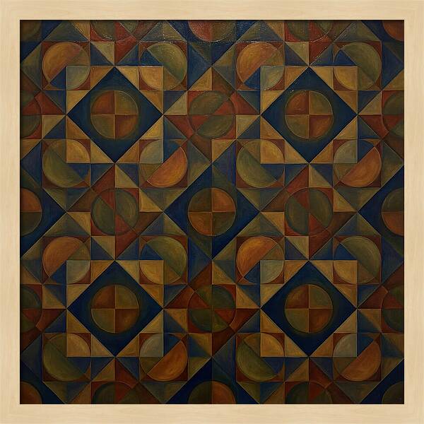 Vibrant Geometric Symphony