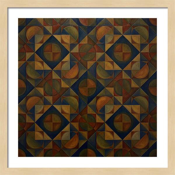 Vibrant Geometric Symphony