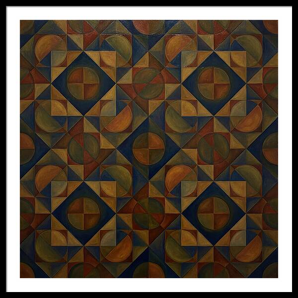 Vibrant Geometric Symphony