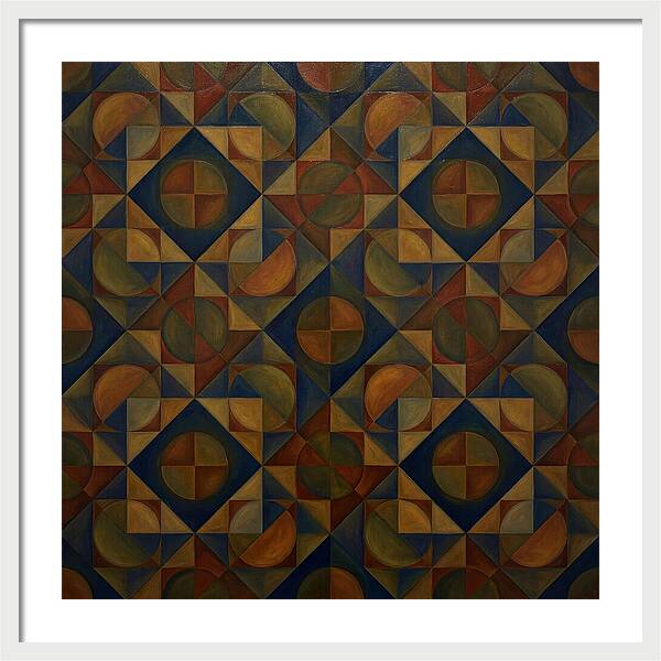 Vibrant Geometric Symphony