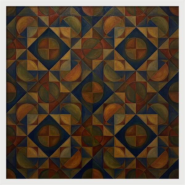 Vibrant Geometric Symphony
