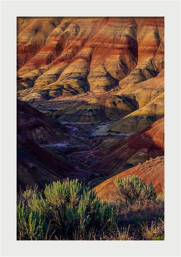 Vibrant Hills Under Sunset Skies