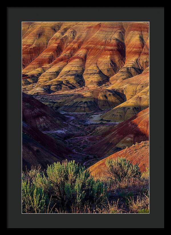 Vibrant Hills Under Sunset Skies