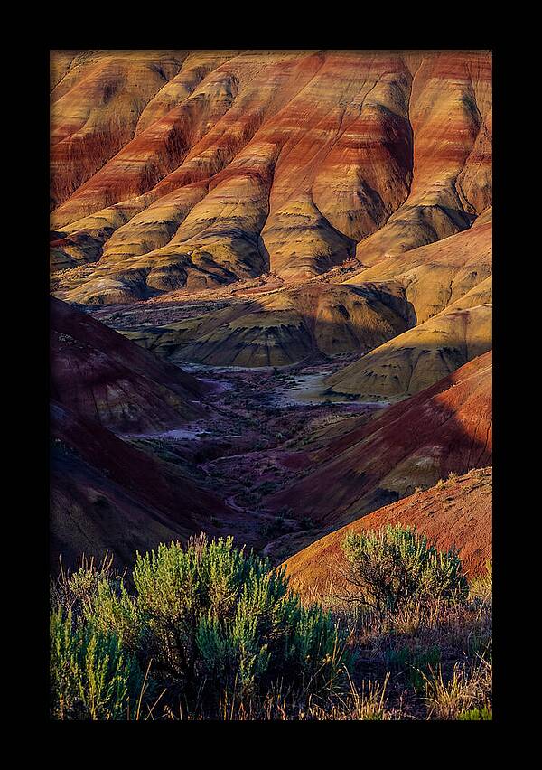 Vibrant Hills Under Sunset Skies