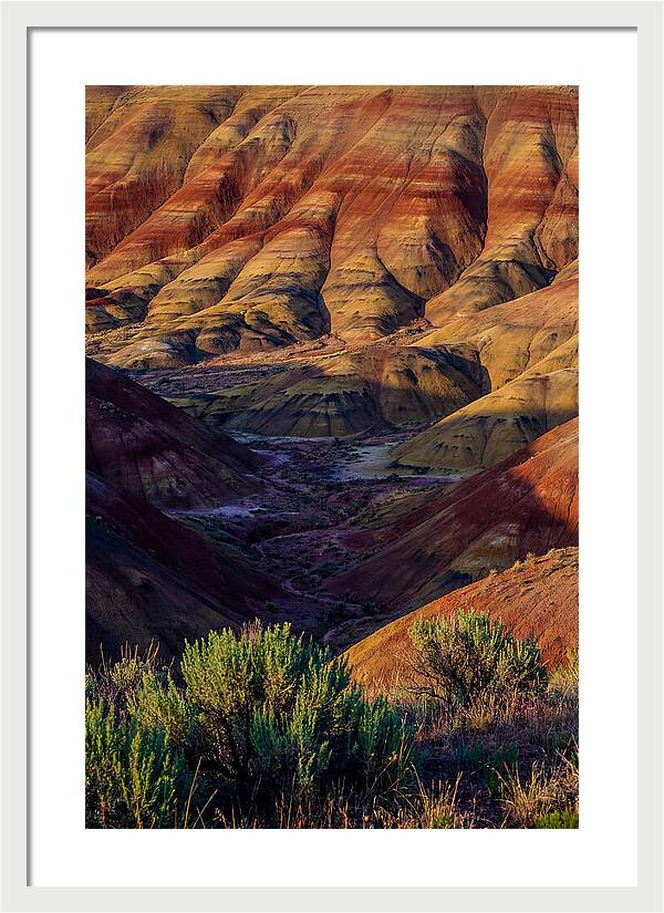 Vibrant Hills Under Sunset Skies