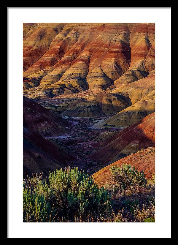 Vibrant Hills Under Sunset Skies