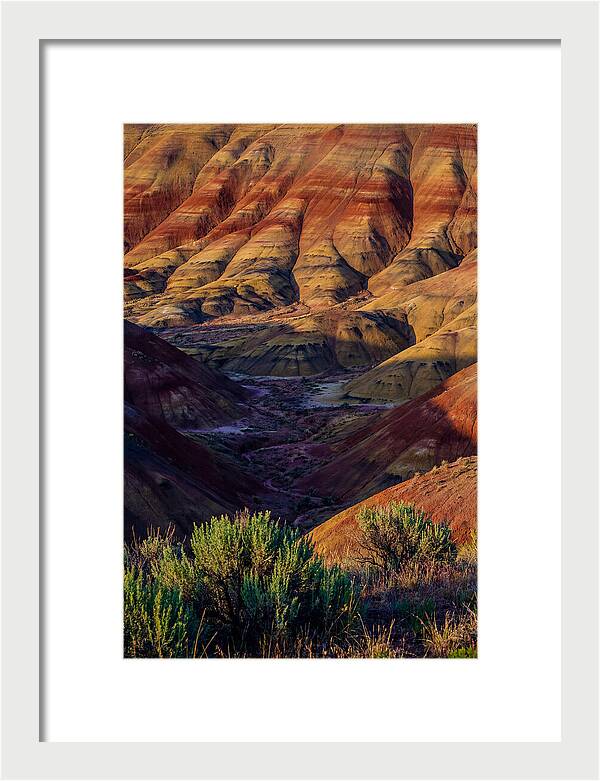 Vibrant Hills Under Sunset Skies