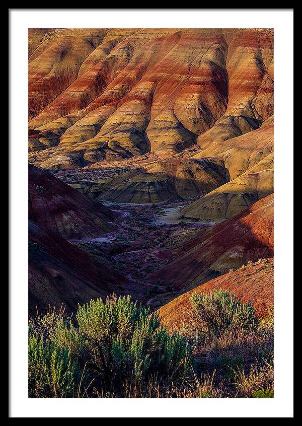 Vibrant Hills Under Sunset Skies