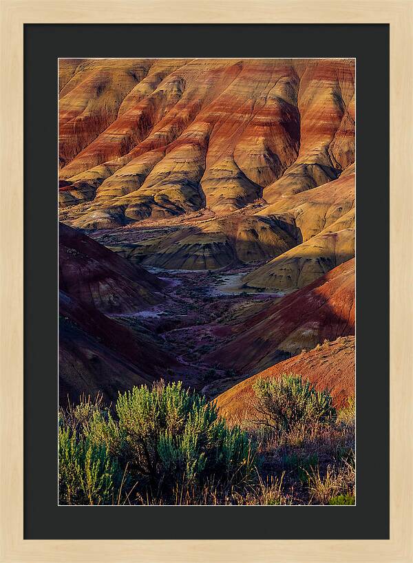 Vibrant Hills Under Sunset Skies