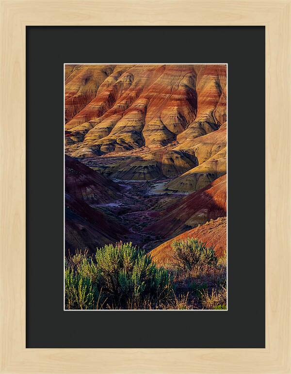Vibrant Hills Under Sunset Skies